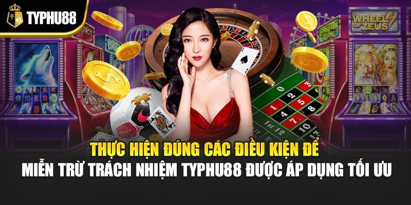 Thực hiện đúng các điều kiện để miễn trừ trách nhiệm Typhu88 được áp dụng tối ưu